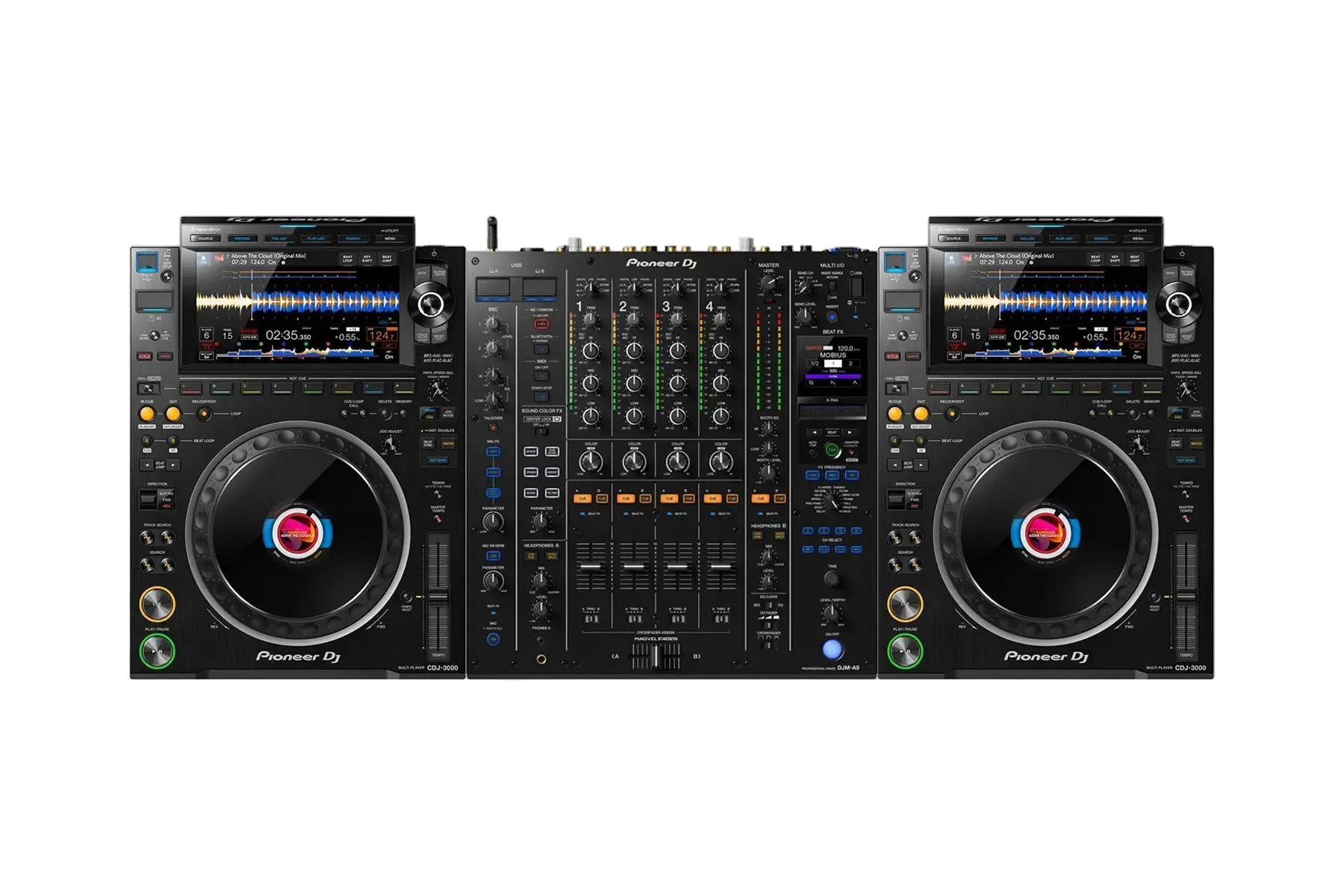 CDJ 3000 (PAIR) & PIONEER DJM A9 MIXER